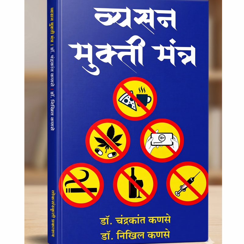 व्यसनमुक्ती मंत्र | तंबाखू, मद्य, गुटखा व डिजिटल व्यसनमुक्ती पुस्तक